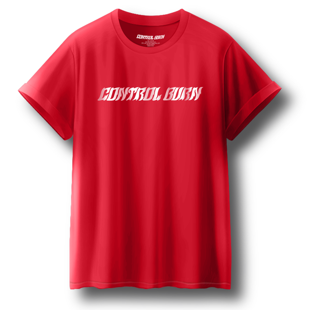 Control Burn Heavyweight Tee Red