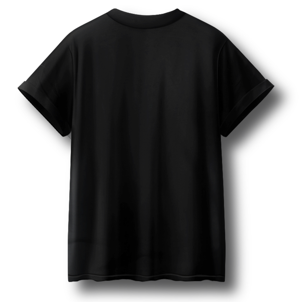 Control Burn Heavyweight Tee Black