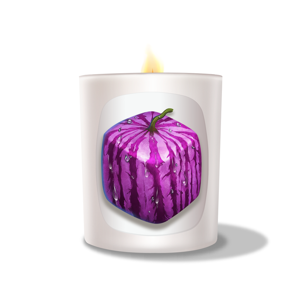 Square Purple Watermelon