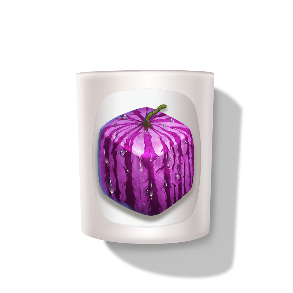 Square Purple Watermelon