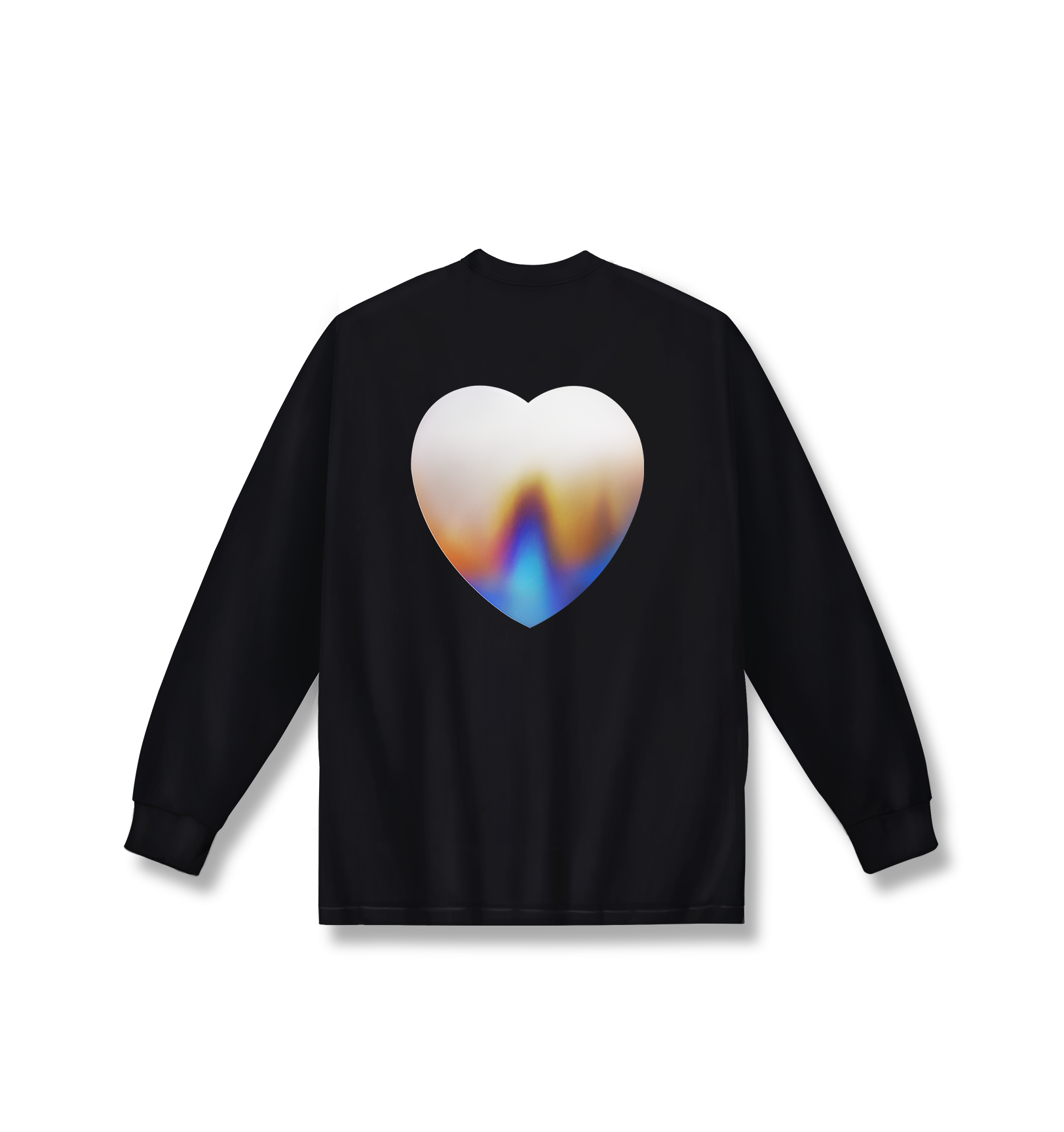 Control Burn Flame Heart Longsleeve Tee