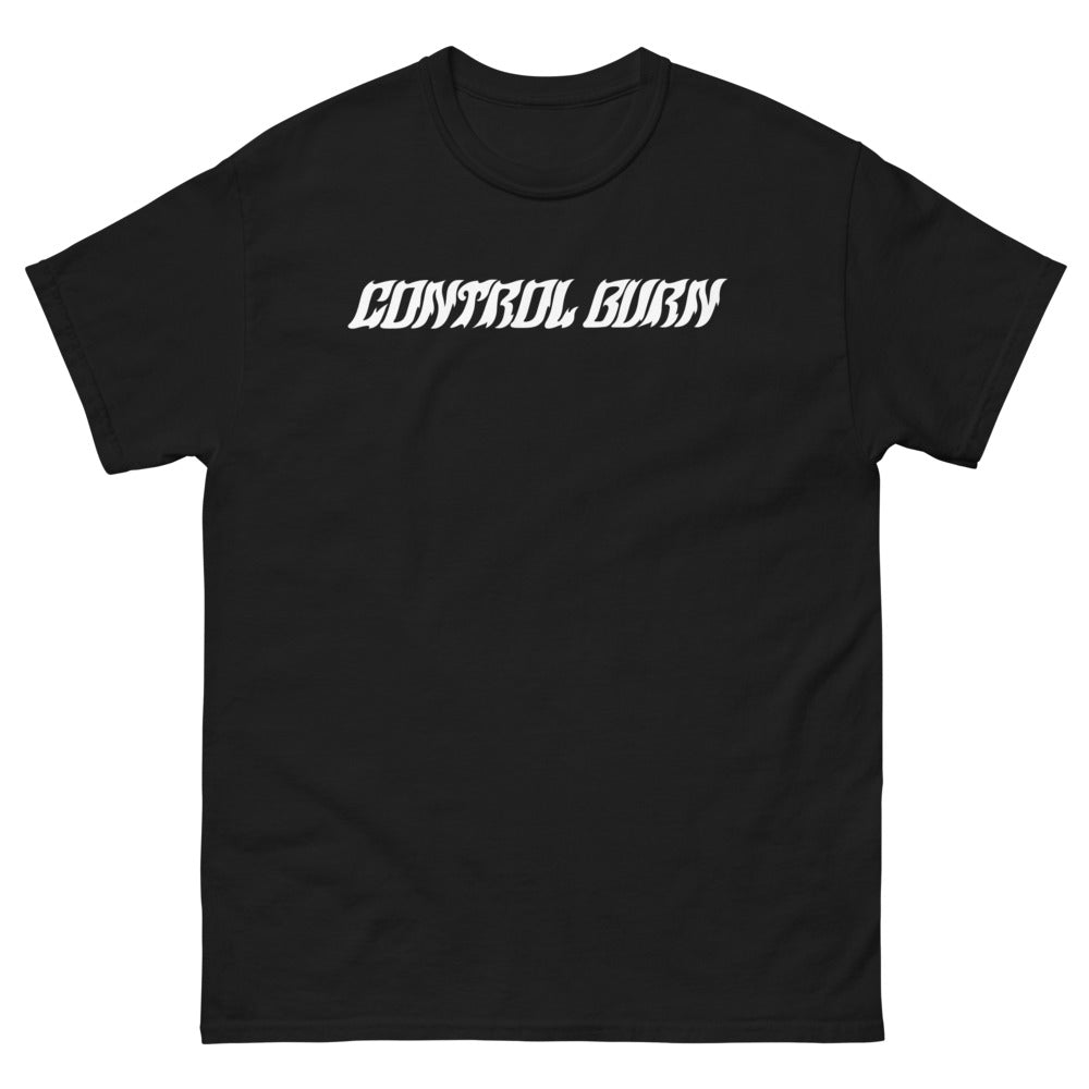 Control Burn Heavyweight Tee Black