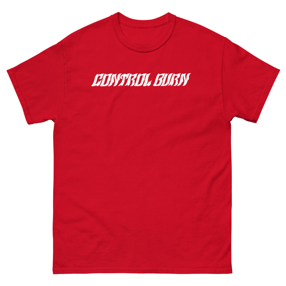 Control Burn Heavyweight Tee Red